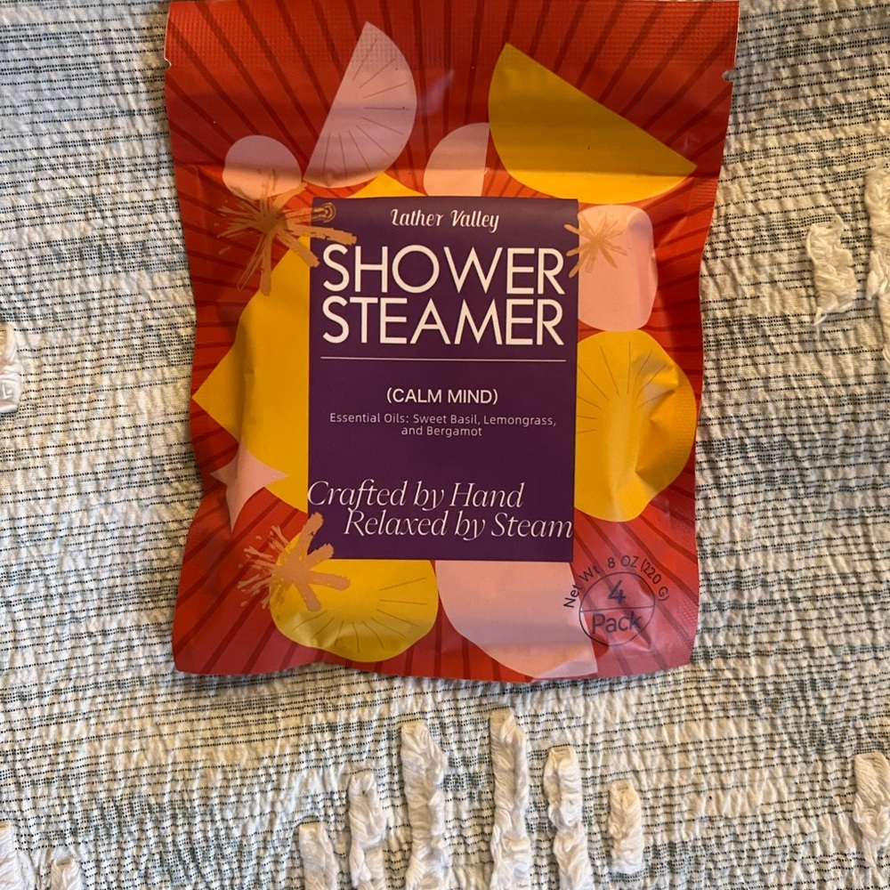 Calm Mind Shower Steamer - Red & Yellow
